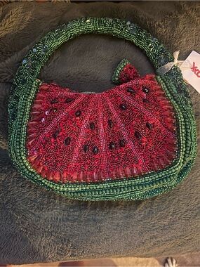 VIRAL BEADED WATERMELON BAG TJMAXX